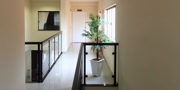 execucao-de-obras-ocs-engenharia-condominios Área comum de condomínio após modernização